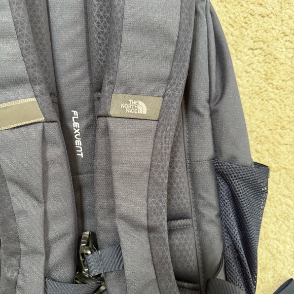 North Face Jester Backpack Navy Blue - Picture 3 of 7